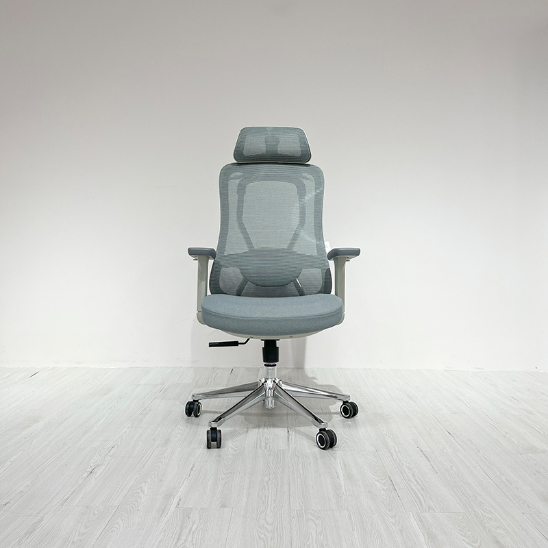 Office Chair, Breathable and Comfortable, Ergonomic Waist Support Chair with Headrest, Reclining Lunch Break Chair, Study Computer Chair