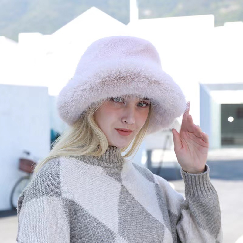 라이트 핑크 모자