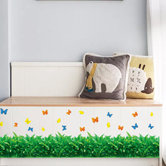 飄窗貼紙遮髒牆腳貼畫牆角牆裝飾自粘邊腳線牆貼牆紙自粘臥室溫馨