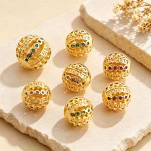 �~�18k��ɫ��ɫ�U������ʯ�Ϲ���10mm��diy�ֹ������Ʒ���