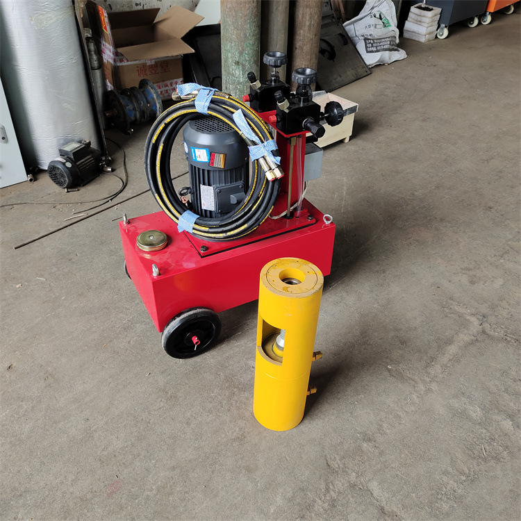 15.2钢绞线挤压头17.8钢绞线挤压机桥梁工地建筑护坡锚索挤压锚