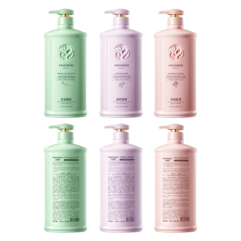 Champú de Ácido Salicílico Voluminizador Control de Grasa, Limpieza Profunda para Cuidado del Cabello image 6
