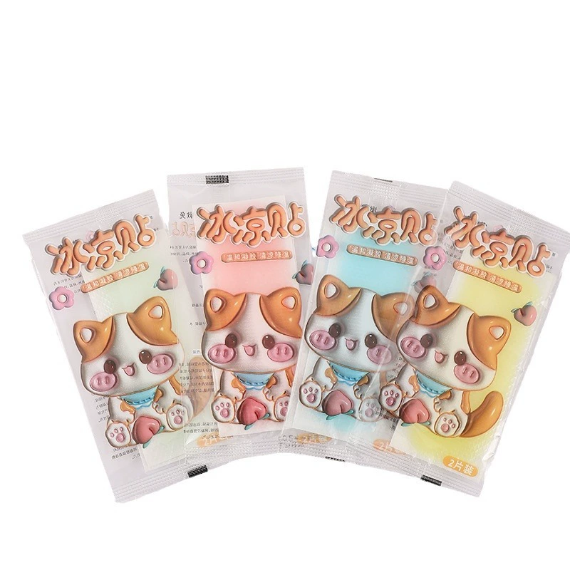 Summer cool cooling thermometer for elementary school students, mobile phone, cooling patch