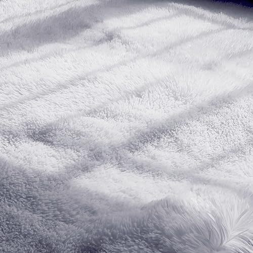 Alfombras de seda transfronterizas sala de estar dormitorio alfombras de peluche largas alfombras de peluche de gran área de alfombras de comercio exterior image 7