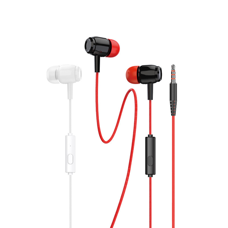DUDAO 有線ヘッドフォン高品質インイヤープラグインマイク通話ワイヤー制御携帯電話 3.5 ミリメートルヘッドフォン|undefined