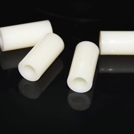 7-3x25MM PC板隔离柱 ABS直通柱 塑料圆形间隔柱 绝缘垫高支撑柱