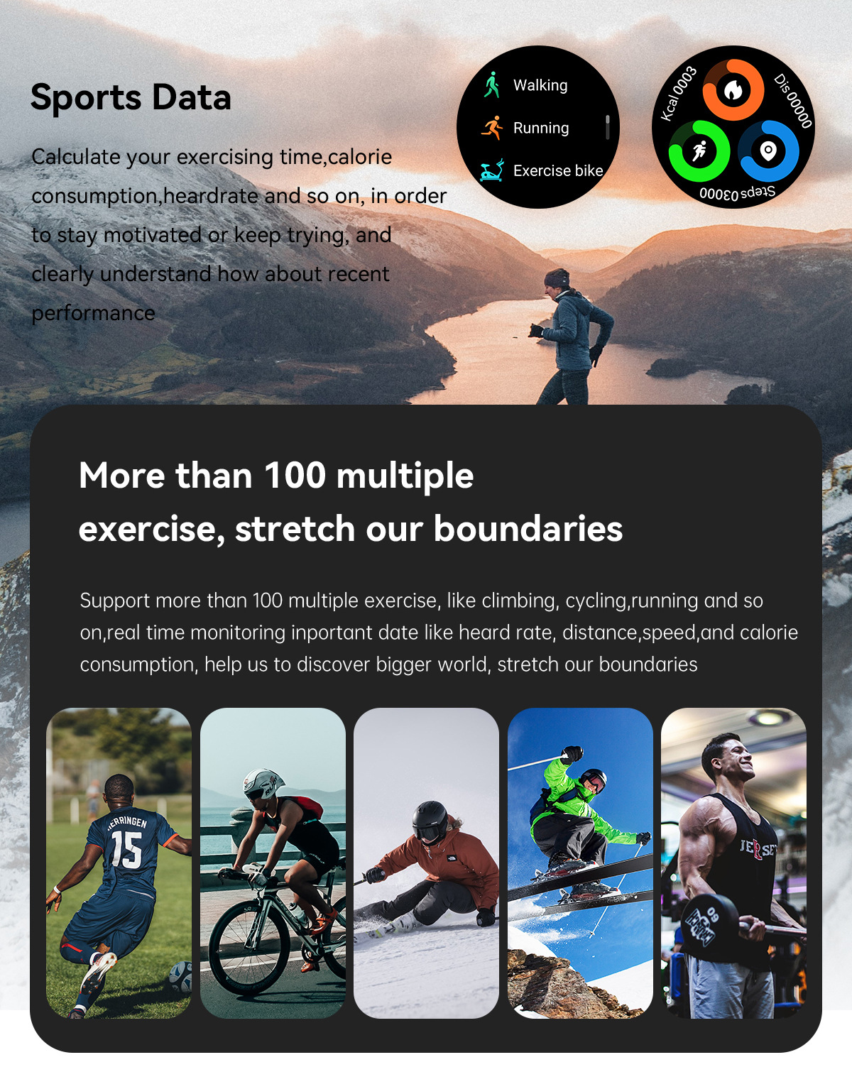 K52 Cross-border New Bluetooth call, over 100+ watch faces, sports mode, three-proof outdoor sports bracelet undefined