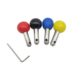 Micro-inlaid, Carved, and Adjustable Handle with Rubber Grip – Dual-Use Rubber Handle for Sculpting Knives, Micro-Inlay Tools, and Shovels; Features a Non-Slip, Spherical Design