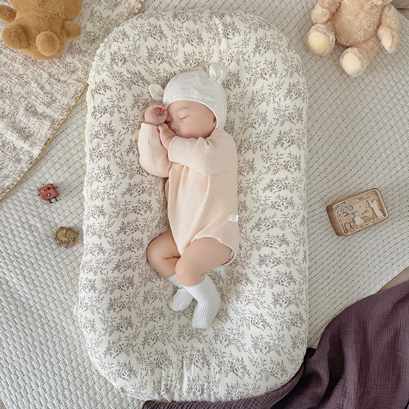 Newborn Baby Beanbag Bed-In-Bed Anti-Choking Soothing Sleep Mattress Anti-Startle Anti-Pressure Sleep Pad Wholesale