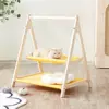 Double-layer yellow swings