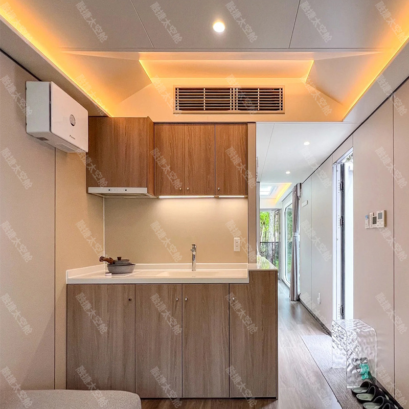 Rongjie Space Capsule B & B Star Room Scenic Area Camping Hotel Fuente de la sala móvil Fábrica de producción Precio bajo con garantía