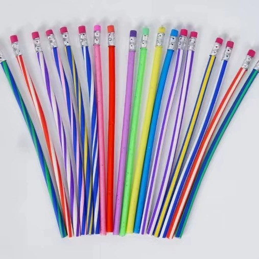 Мягкие карандаши оптом от производителя, детские канцелярские товары, подарочные карандаши с логотипом компании
