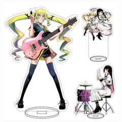 ロックは淑女の趣味です。アクリル大立牌鈴の宮リリー紗黒鉄音羽アクリル置物です。