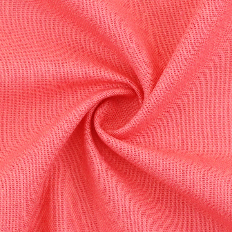 Tela de lino de algodón 200g tela de lino de algodón liso moderno vestido de algodón de lino de algodón de primavera y verano tela de camisa de moda