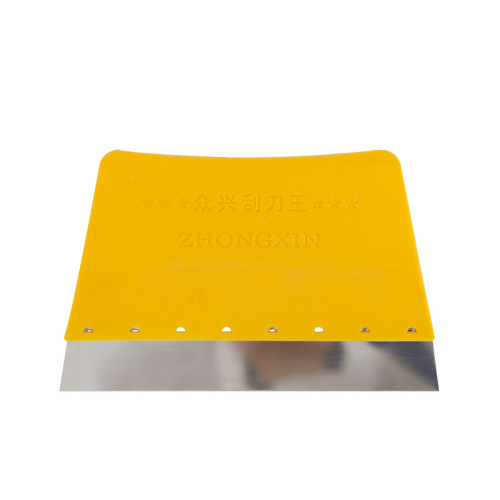Plastic stainless steel scraper putty stainless steel scraper wooden scraper putty steel sheet paint tool manufacturer