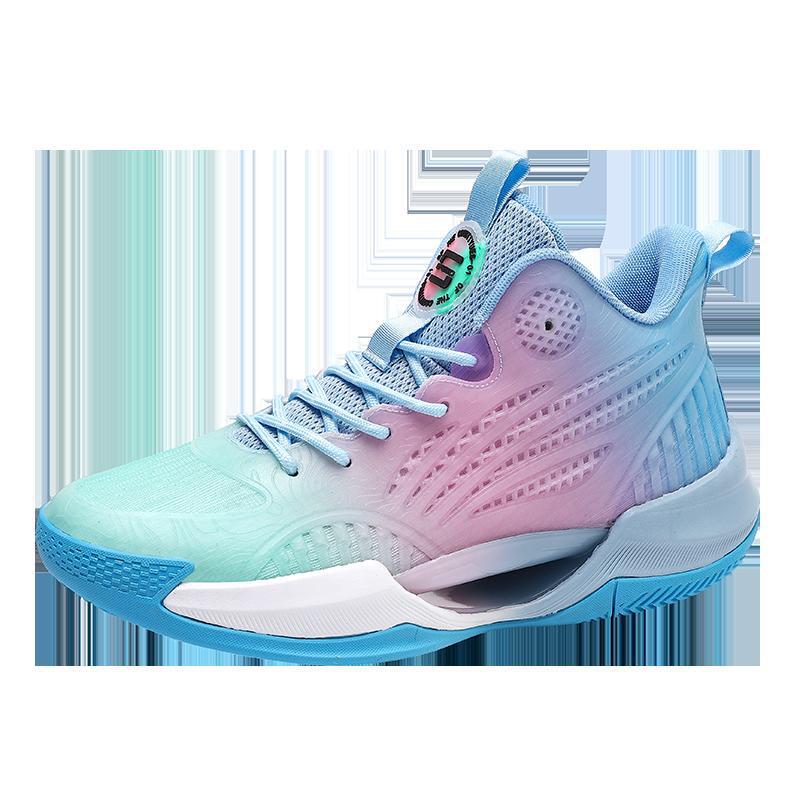 2025 New Youth Cross-Border Ready-Made Breathable Lightweight Indoor and Outdoor Wear-Resistant Training and Competition Basketball Shoes Ready-Made Batch