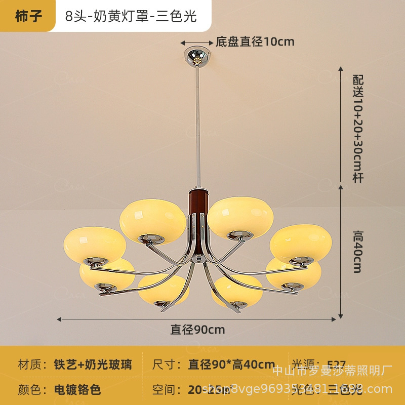 8 cabezas-{pantalla amarilla lechosa}