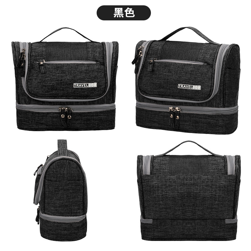 Dry And Wet Separation Wash Bag Cosmetic Bag Multi-pocket Bag Waterproof Multi-function Bag Travel Storage Bag Portable Bag