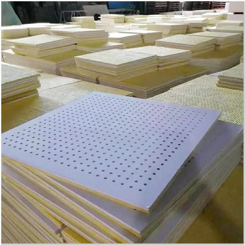 公园防潮石膏板和普通石膏板 长城板吊顶 缺孔毛毛虫