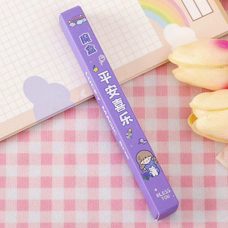Children's rollerball pen 0.5 mm, cute pattern gift for elementary students, single box