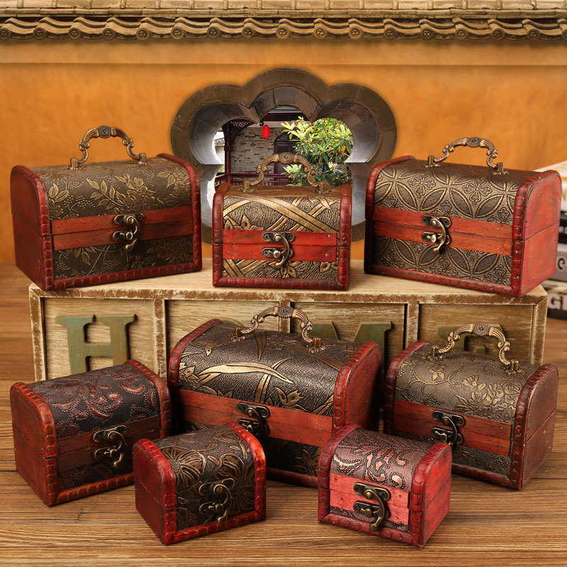 Wooden retro storage system