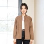 显瘦立领透气宽松风衣