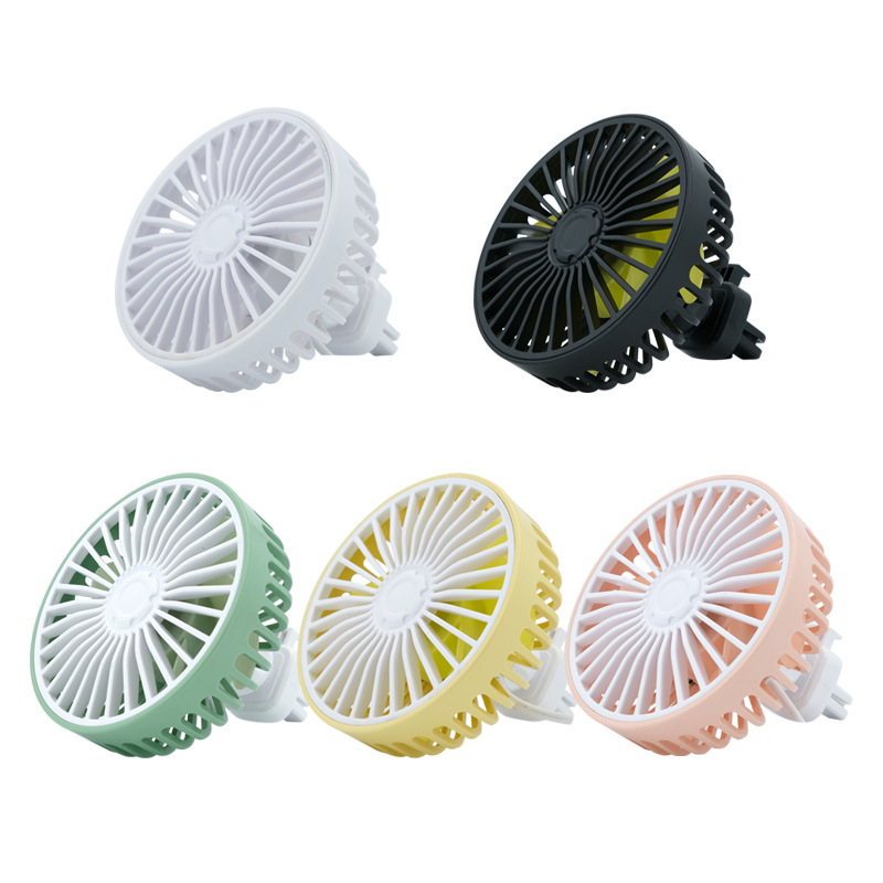 Coche USB de salida de aire bálsamo creativo pequeño ventilador del coche accesorios del coche image 6