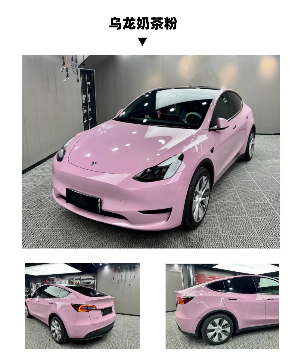 PET car color change film factory wholesale foreign trade for super bright crystal series paint protective film full car stickers