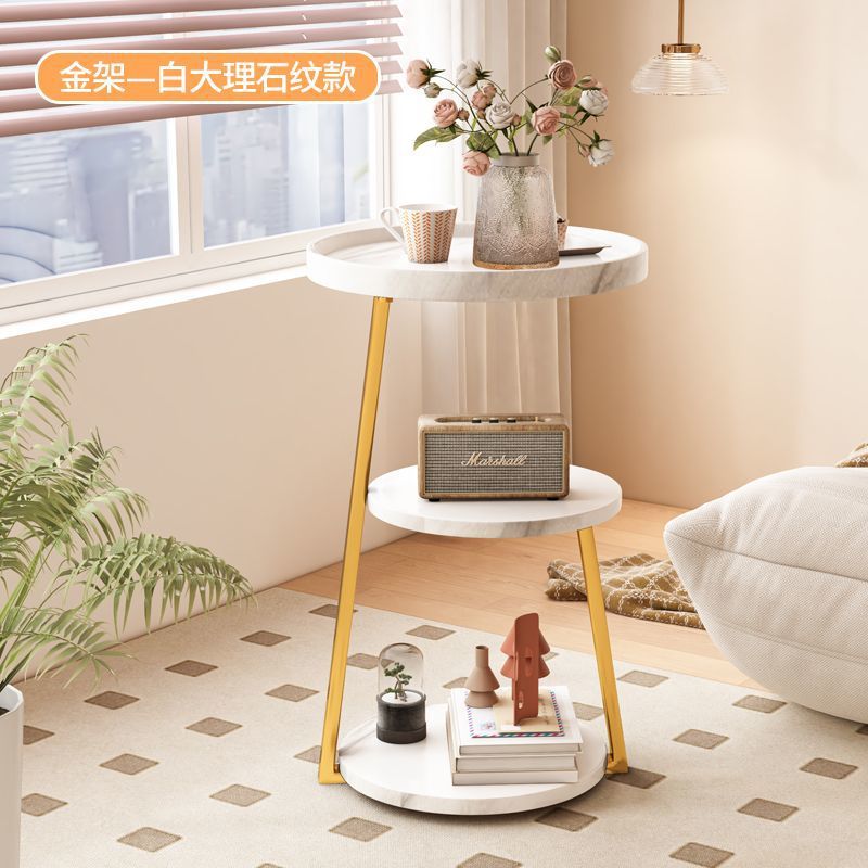 골드 프레임 + 3개 레이어 + 흰색 질감