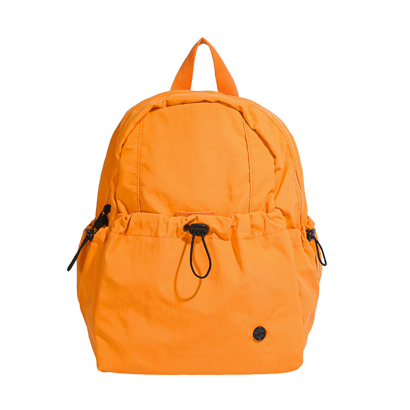 Mochila escolar de gran capacidad para estudiantes de primaria, color sólido simple, mochila casual ligera para niños y niñas 2025 nueva mochila para niños