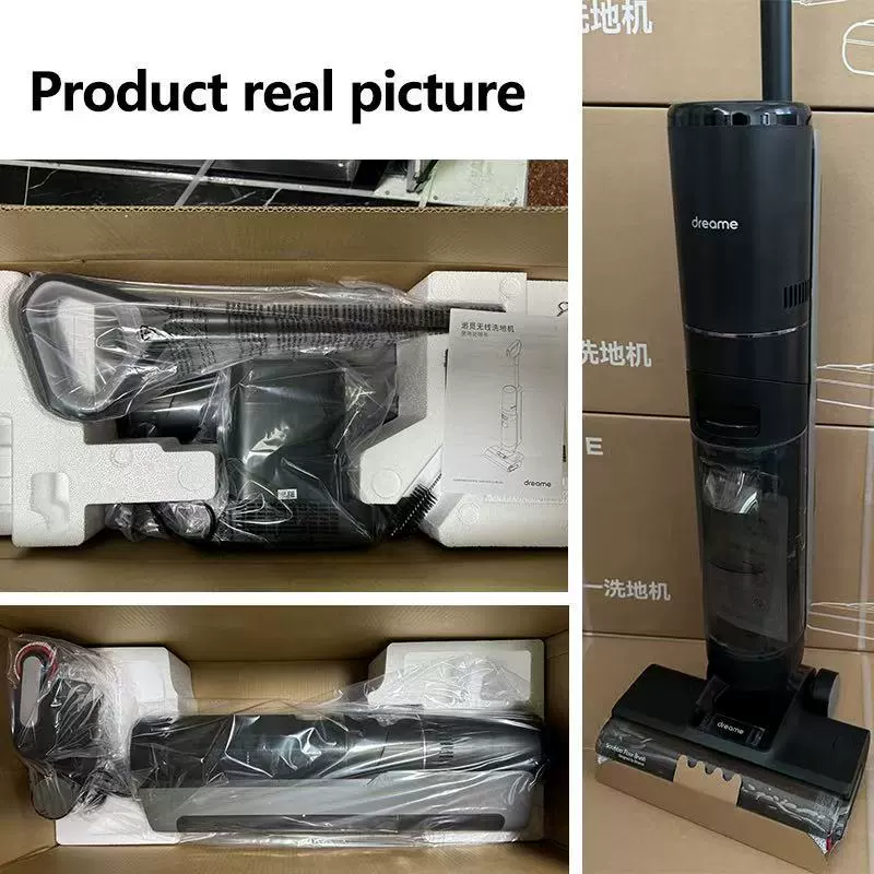 Пол и полfloor чистильщик (Dreame) H12Proplus — умный вакуум-моп, автоматическая стирка и быстрая сушка, анти- запутывание