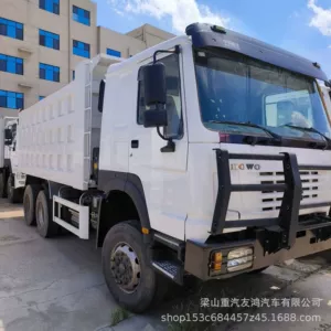 İşlənmiş Təmir Edilmiş 371 400 At Gücü Howo Damperli Yük Maşını