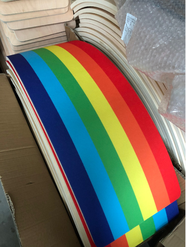 INS Nórdico Tablero curvo para niños Equilibrio de madera Juguete de balancín Kindergarten Educación temprana Entrenamiento sensorial Juguete de madera