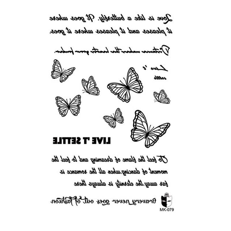 Animal blanco y negro desechable pegatinas de tatuaje belleza pegatinas de tatuaje moda estética patrón de personalidad dama pegatinas de tatuaje