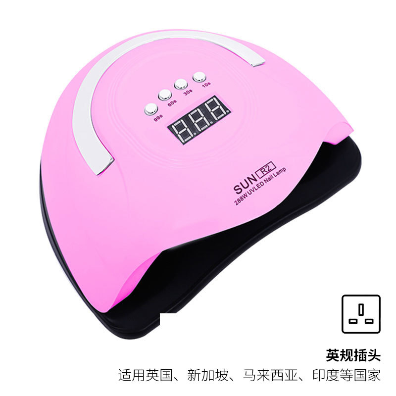 Manija de lámpara de manicuras, lámpara de manicuras portátil, máquina de fototerapia UV, pegamento de manicuras, máquina de manicuras especial para manicuras secas rápidas