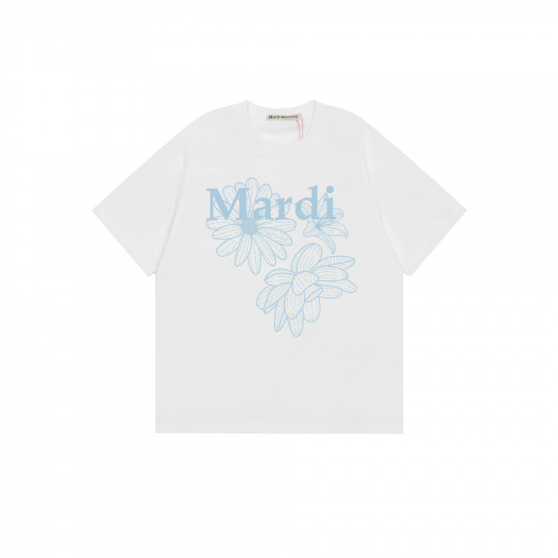 【カウンター品質】韓国マルディトレンドブランド半袖Tシャツリトルデイジードーマンプリントラウンドネックピュアコットンクロスボーダー|undefined