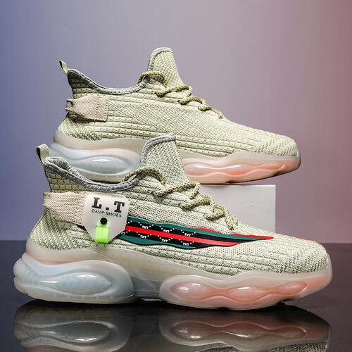 Men's Shoes 2025 Spring Daily Interweave Versatile Comfort Korean Style Mesh Casual Youth Sports Leisure Shoes