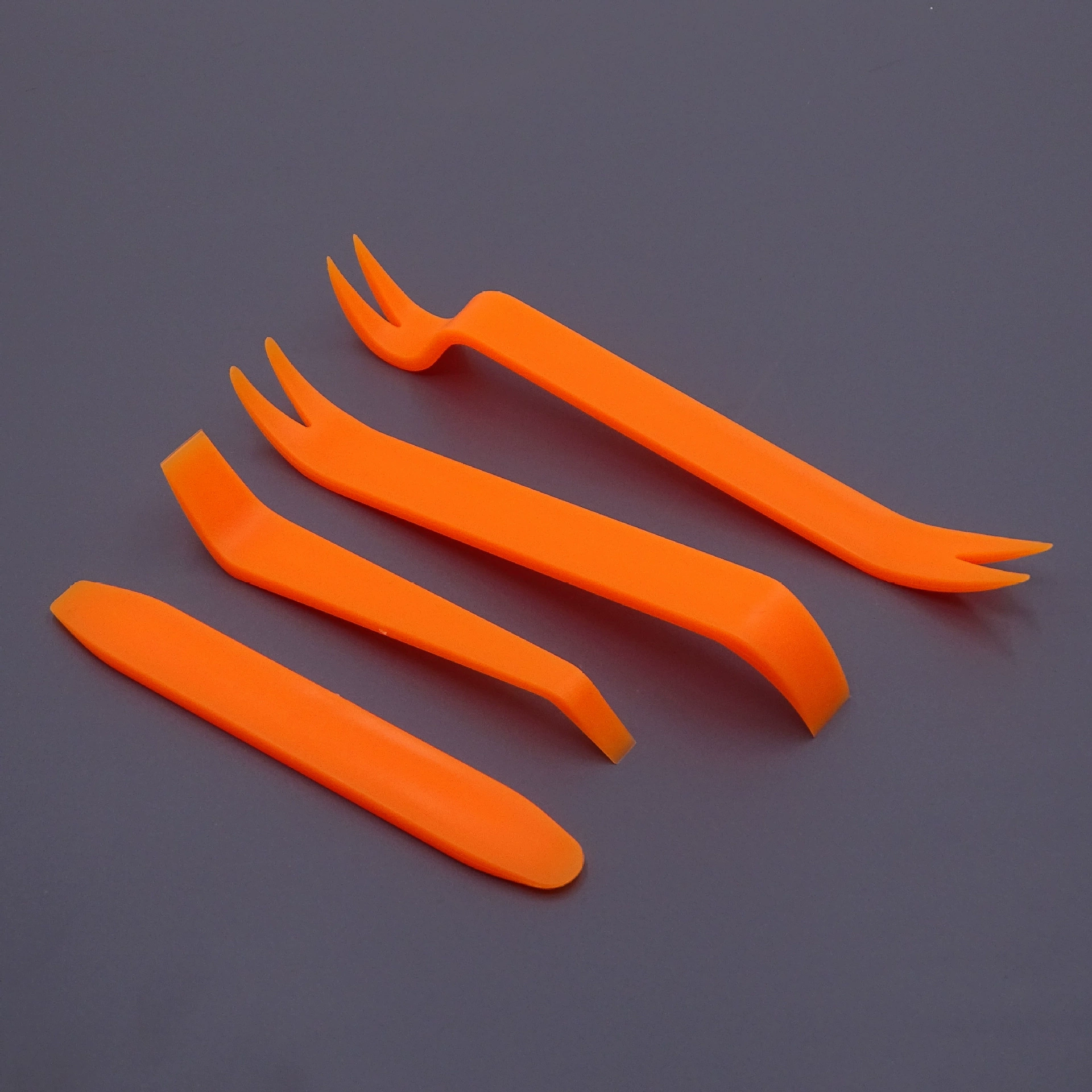 Набор из 4 пластиковых лопаток для автомобильной навигации, снятия внутренней обшивки, ремонта и модификации автомобилей, инструменты для разборки