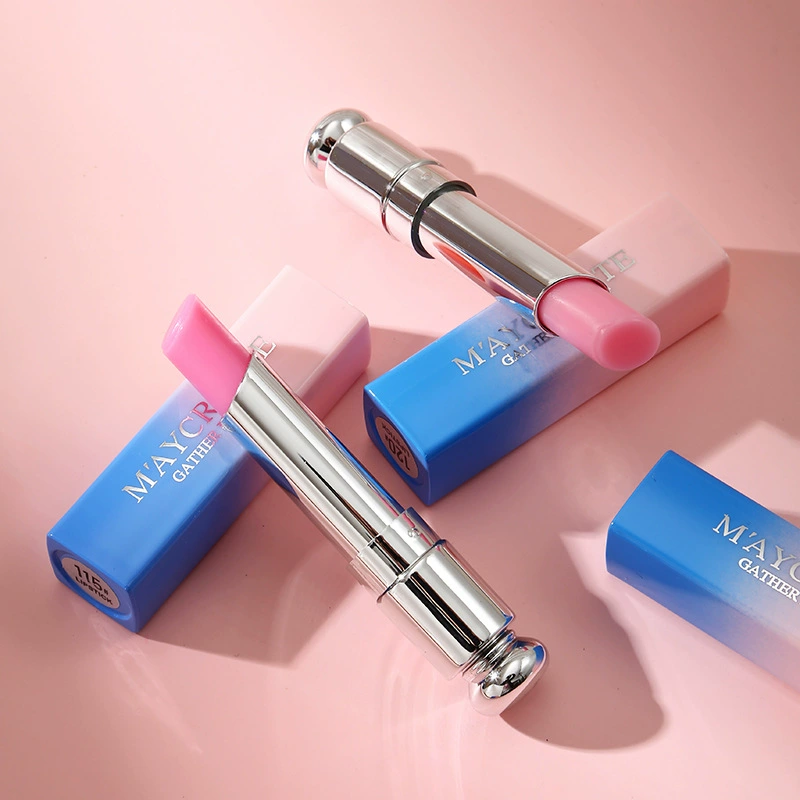 Moisturizing Protecting Lipstick (MAYCREATE) Nude Gradient, Long-Lasting, Anti-Crack