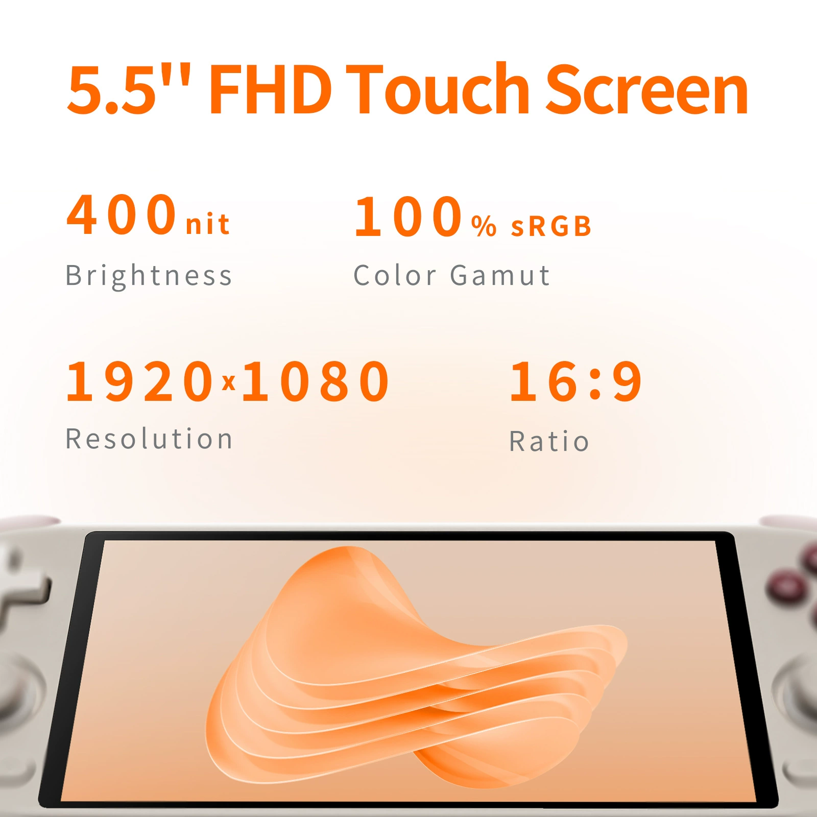 МАНГМИ AIRX5.5-дюймовый HD сенсорный экран игровая консоль беспроводная ретро Android Snapdragon PSP портативная консоль оптовая