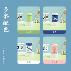 廠家新款316不鏽鋼保溫杯雙飲杯小巧兒童吸管杯便攜噸噸杯咖啡杯