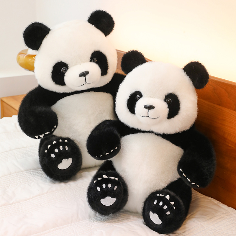 Plush realistic cute toy