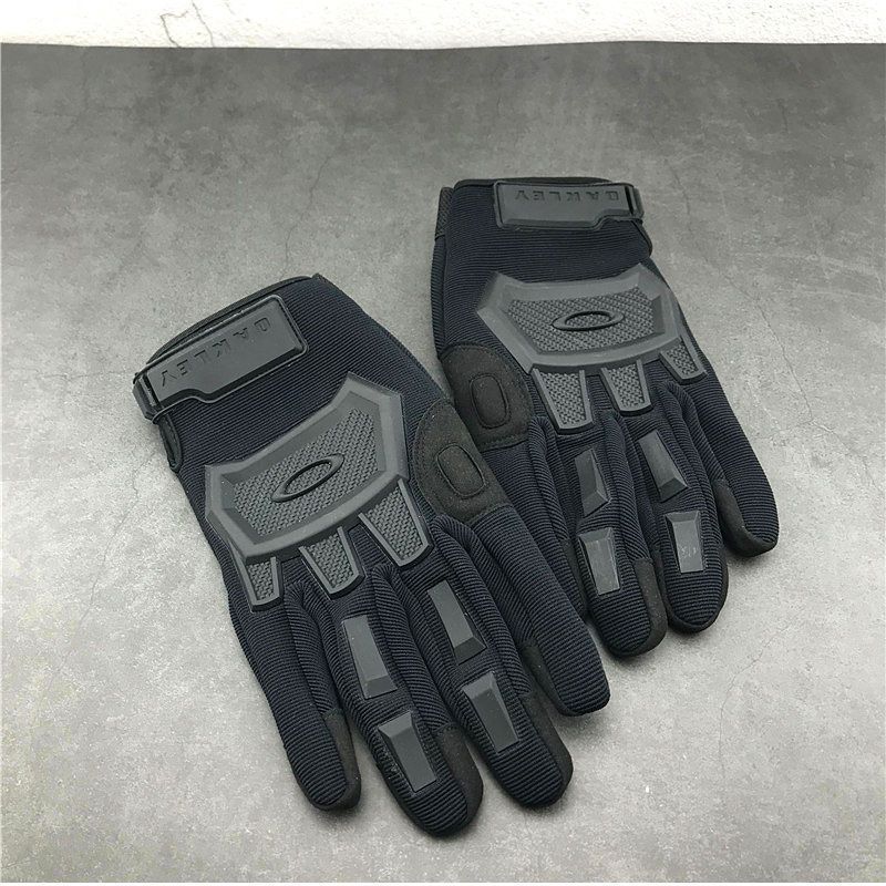 thumbnail for Guantes de dedo completo tácticos transfronterizos pantalla táctil entrenamiento combate antideslizante ciclismo hombres guantes de deportes de protección al aire libre dedo largo