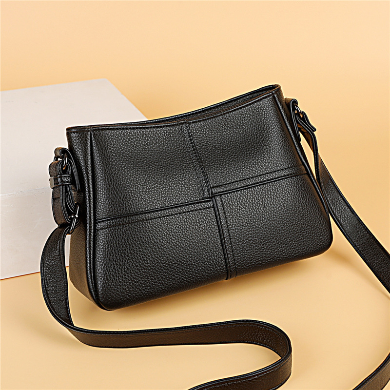 Cross-Border High-End Fashion Women's Shoulder Bag Autumn and Winter New Soft Leather Casual Crossbody Bag Versatile Commuter Backpack for Women Cross-Border High-End Fashion Women's Shoulder Bag Autumn and Winter New Soft Leather Casual Crossbody Bag Versatile Commuter Backpack for Women
