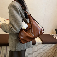 跨境多功能大容量包包女新款通勤时尚百搭双肩包高级感小众托特包