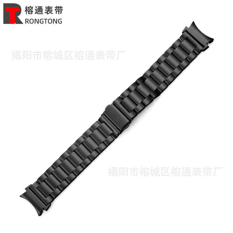 Para Galaxy watch Ultra/7/6/5 banda de acero 40/42/43/44/45/46/47 cuentas sólidas