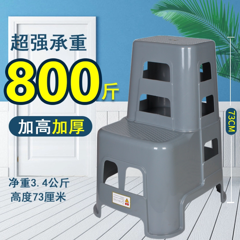Car Wash Stool Car Beauty Shop 0.1kg Step Stool High and Low Foot Step Household Thickeneded Plastic Multi-Function Shenheng