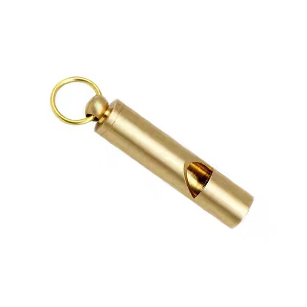 Brass whistle