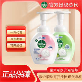 滴露（Dettol）泡沫洗手液250ml 消毒抑菌99.99% 集采一件代发