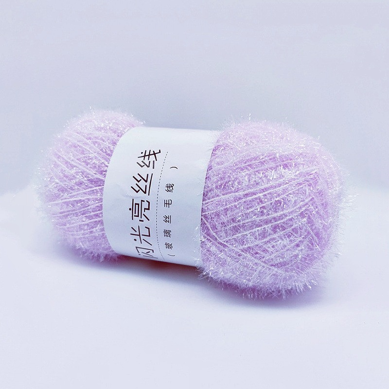 Hilo Brillante para Tejido a Mano de Poliéster para Crochet y DIY image 39